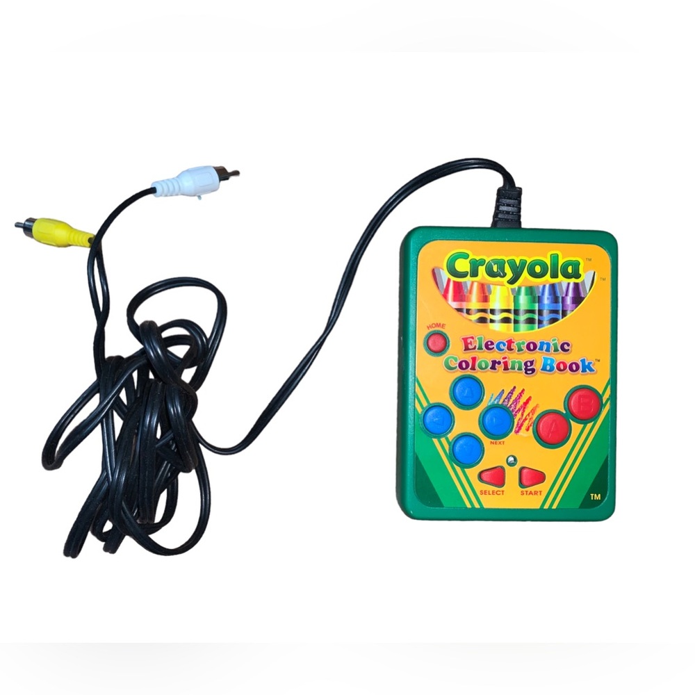 -SOLD-Crayola Electronic Coloring Book Game for TV - Picture 1 of 5